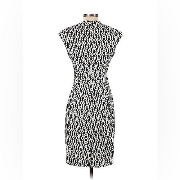 KAY UNGER NY geometric print career DRESS - Picture 2 of 5